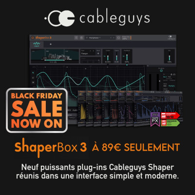 Cableguys profite du Black Friday pour proposer sa ShaperBox 3 à 89€