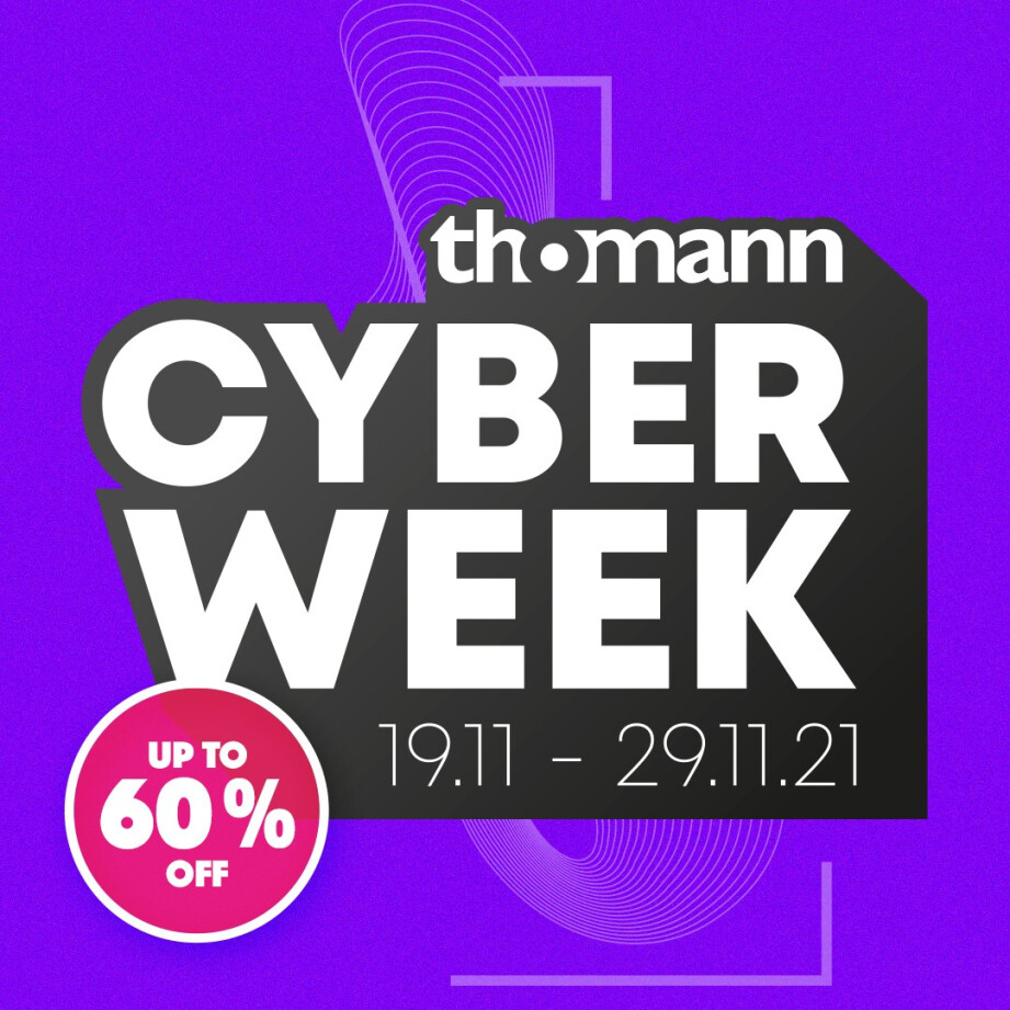 Thomann lance son Black Friday avec la CyberWeek 2021 !