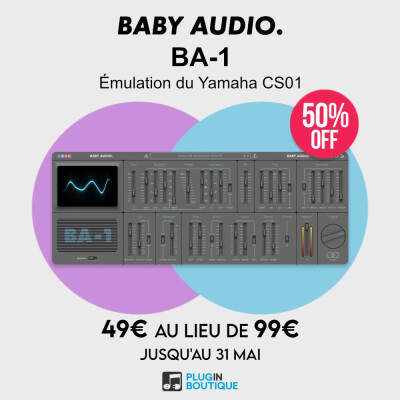 -50% sur le tout nouveau BA-1 de chez Baby Audio