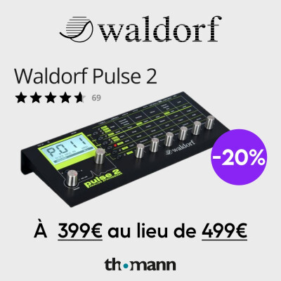 Waldorf Pulse 2 à seulement 399€ chez Thomann
