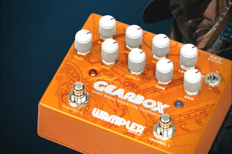 Wampler dévoile la Gearbox Andy Wood Signature Overdrive