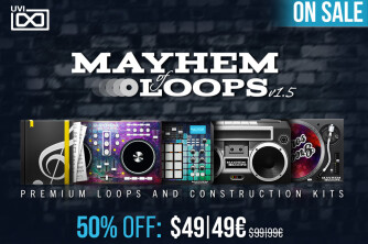-50% sur Mayhem of Loops d'UVI