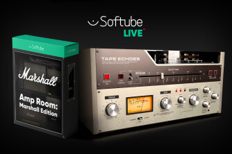 Softube annonce le Tape Echoes et Amp Room: Marshall Edition