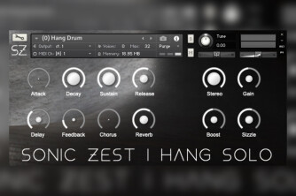 SonicZest présente Hang Solo, une banque de son de hang drum