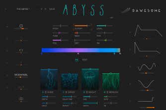 Voici Abyss, le nouveau synthé virtuel de Tracktion