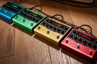 Quatre nouvelles pédales pour guitare chez IK Multimedia
