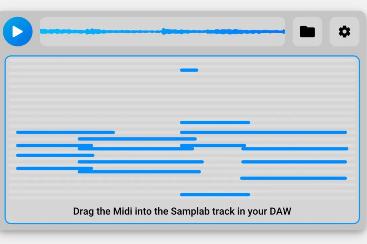 Convertissez l'audio en MIDI avec le nouveau logiciel de Samplab