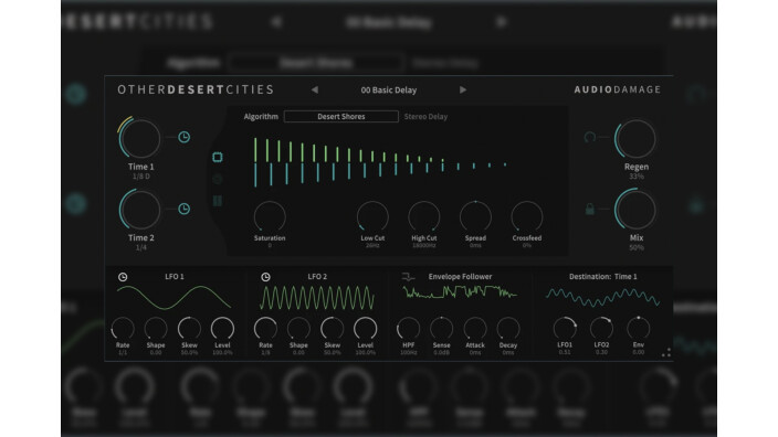 Audio Damage présente le délai logiciel Other Desert Cities