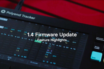 Polyend met à jour son Tracker