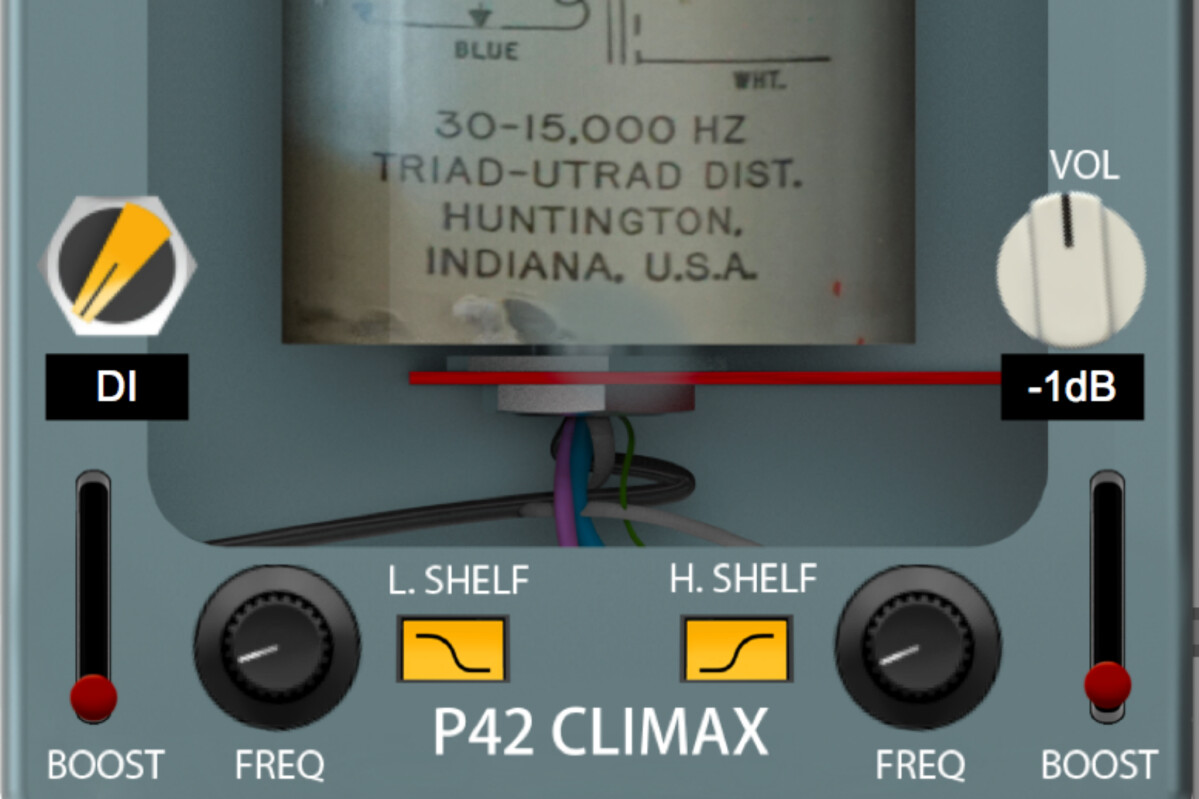 De la chaleur pour vos pistes de basses avec le P42 Climax Line Amp