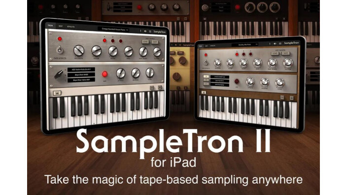 IK Multimedia porte SampleTron 2 sur iOS
