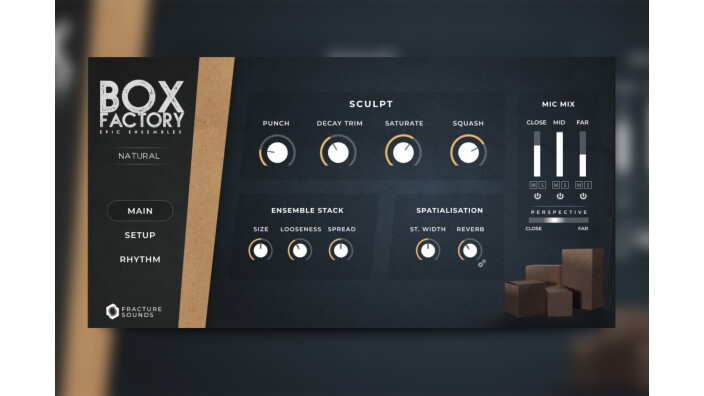 Fracture Sounds propose Box Factory
