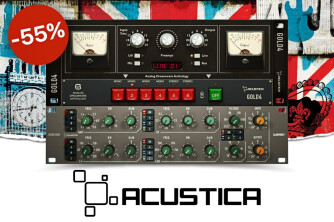 Plus de 50% de réduction chez Acustica Audio