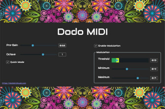 Contrôlez vos instruments virtuels avec de l'audio grâce à Dodo MIDI