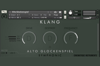 Cinematique Instruments ajoute Alto Glockenspiel à la série Klang