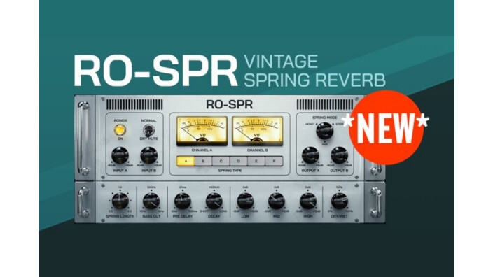 Voici RO-SPR, la nouvelle réverbe logicielle de Black Rooster Audio