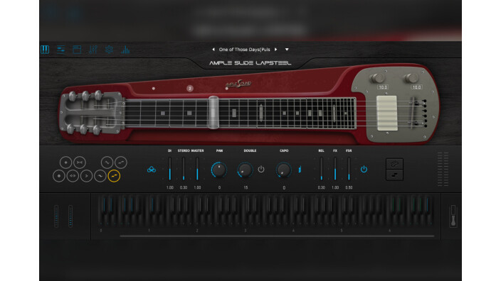 Voici Ample Slide LapSteel, d'Ample Sound