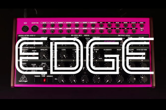 Behringer annonce le synthé analogique Edge