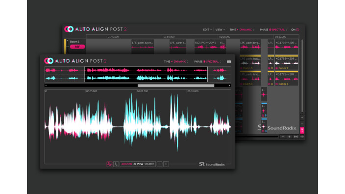 Auto-Align Post passe en version 2 chez Sound Radix