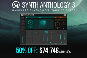 Synth Anthology 3 est à moitié prix !