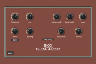 Voici Eko, le nouveau délai logiciel développé par GuDa Audio