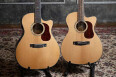 Cort a actualisé ses guitares folk A6 et OC6 Gold