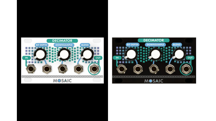 Voici Decimator, le nouveau mini module Eurorack de Mosaic