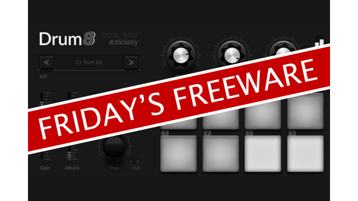 Friday’s Freeware : Drum8