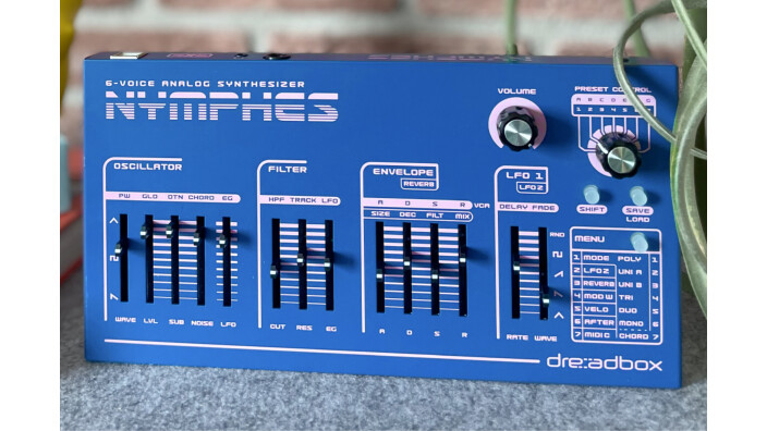 Nymphes de Dreadbox a été mis à jour