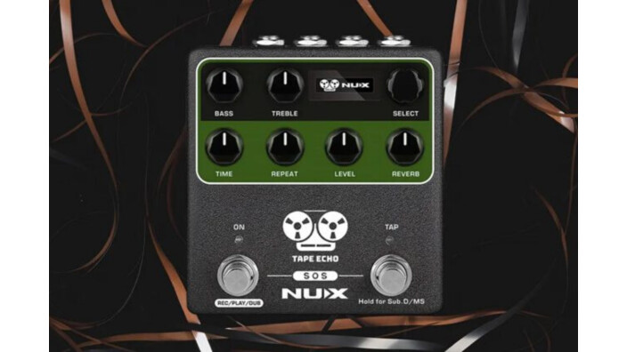Un nouveau delay inspiré du Roland Space Echo sort chez nUX