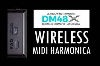 Le contrôleur à vent MIDI DM48X est arrivé chez Lekholm Instruments.