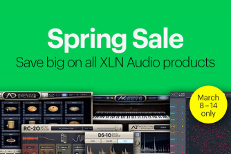 Les promos arrivent avant le printemps chez XLN Audio