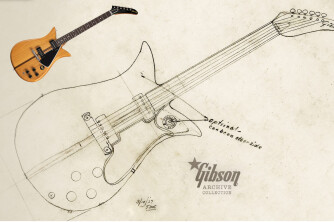 Gibson dévoile la Theodore, conçue en 1957 par Ted Mccarty