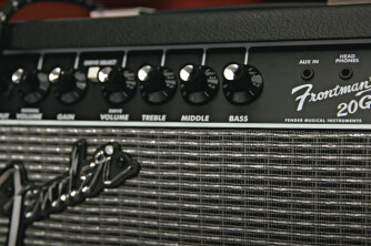 Fender présente son nouvel ampli : le Frontman 20G