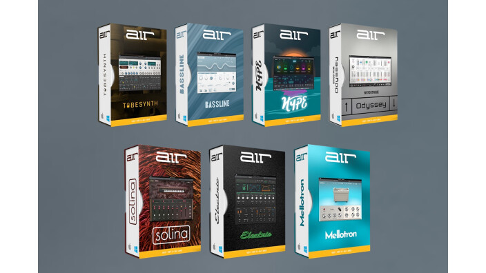 Nouveau cru de logiciels chez AIR Music Technology