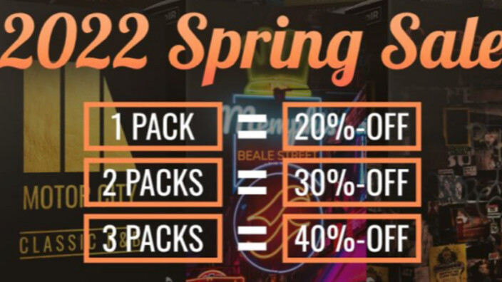 Les promos printanières sont arrivées chez Two Notes !
