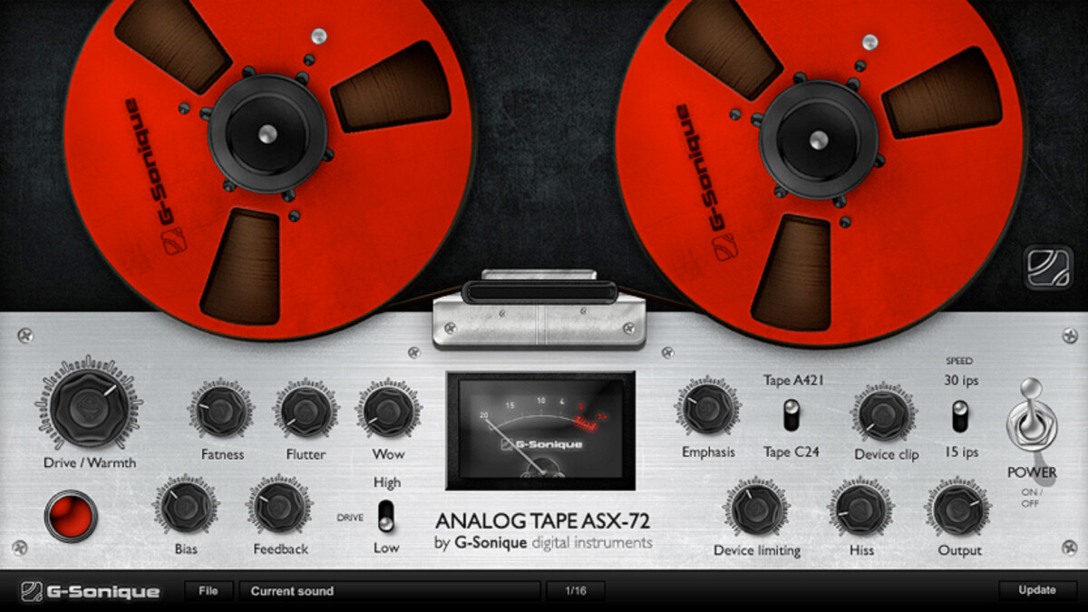 Voici Analog Tape ASX-72, par G-Sonique
