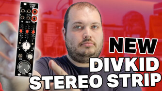 Une tranche de console pour synthé modulaire ? DivKid l'a fait