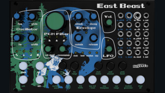 Cre8audio présente le synthé analogique East Beast