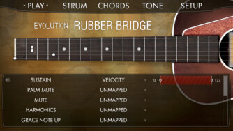 Découvrez Evolution Rubber Bridge d'Orange Tree Samples