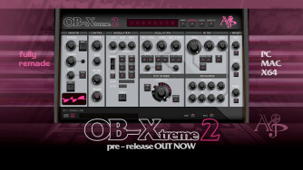 OB-Xtreme 2 arrive très bientôt chez Aly James Lab