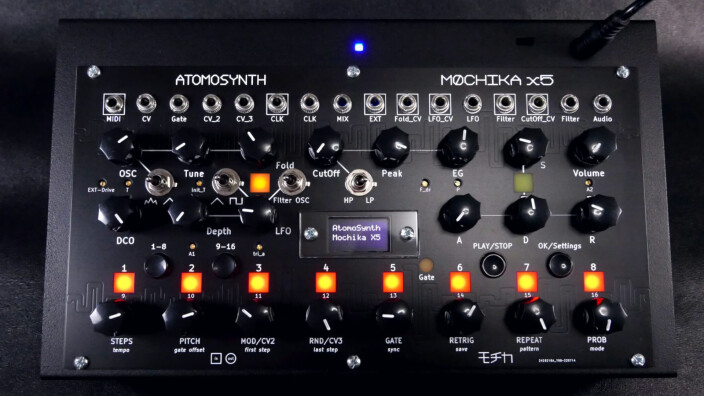 AtomoSynth a annoncé le Mochika X5