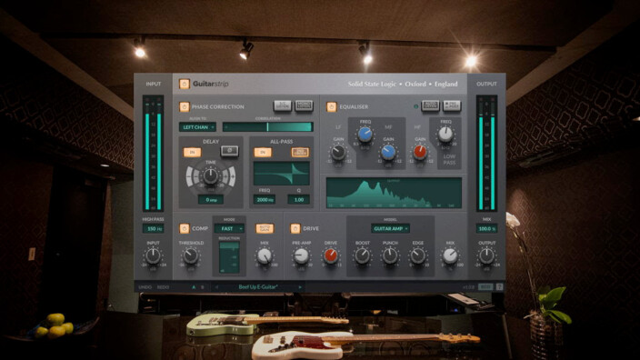 SSL dévoile Guitarstrip