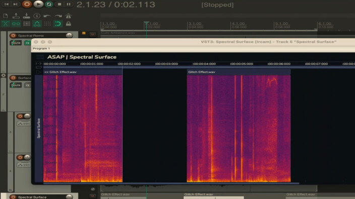 L'IRCAM a mis en ligne la suite de plug-ins ASAP