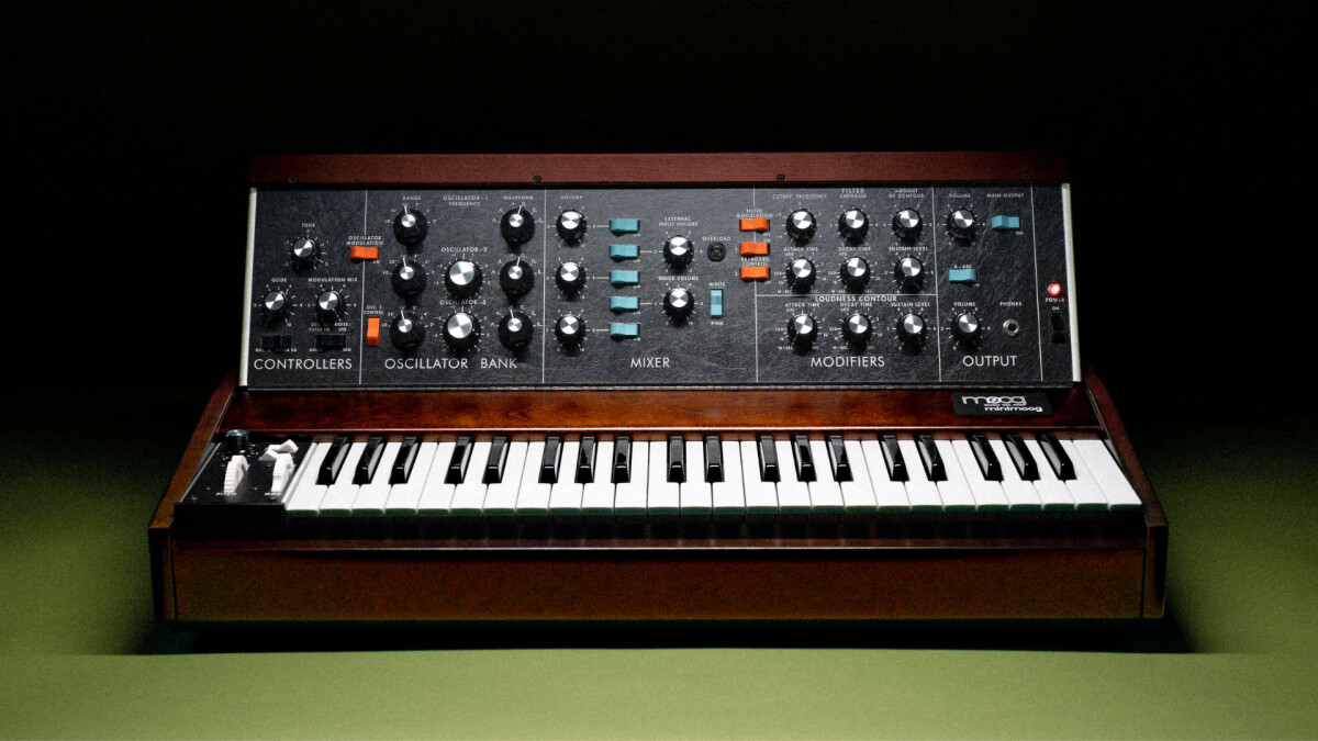 Le Minimoog Model D de Moog Music est de retour !