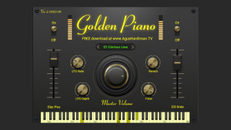 XMAS Freeware #15 : Golden Piano