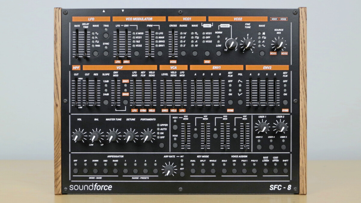 Le SFC-8 est enfin là chez SoundForce