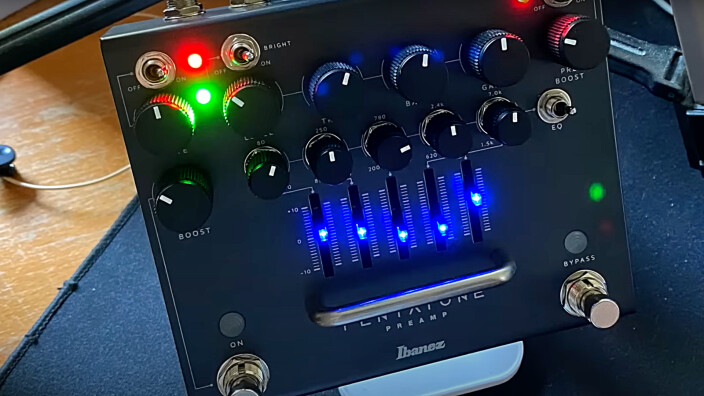 Un nouveau préampli analogique débarque chez Ibanez !