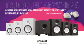 Yamaha vous offre des écouteurs TW-E3B