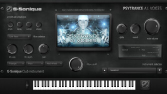 G-Sonique sort Psytrance A.I. Voices 